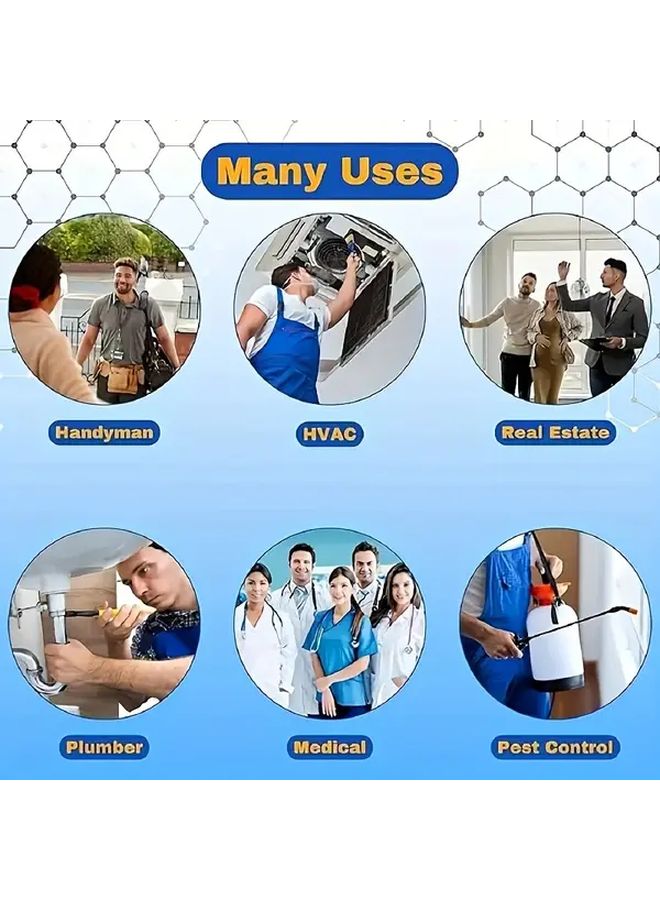 Blue Disposable Shoe Covers 100pcs All Sizes for Cleaning Hygiene Travel Hotel - Image 4